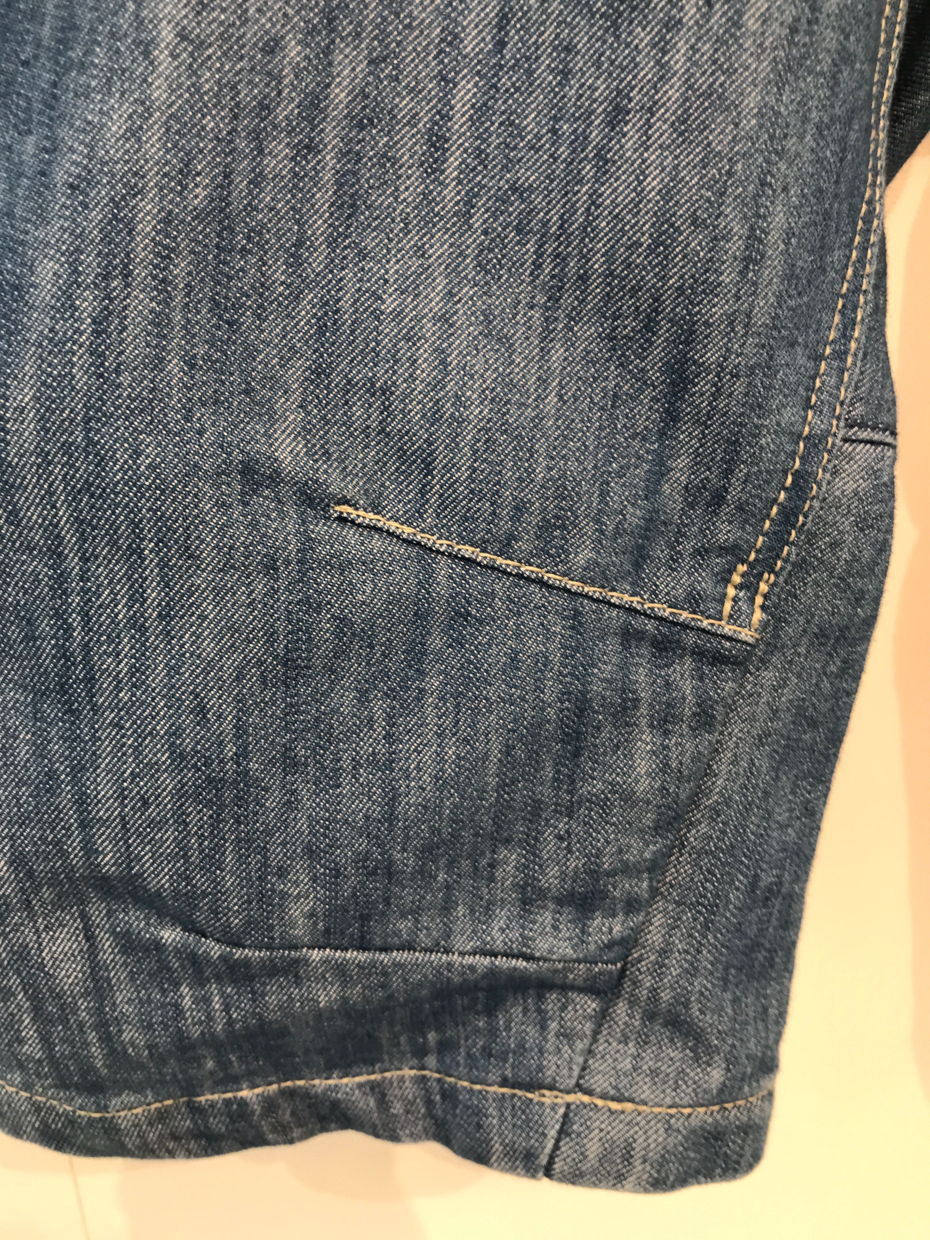 Solid Jeans Department Shorts
